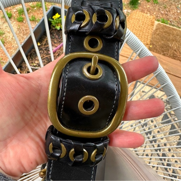 Coach Legacy 11423 EXCELLENT XL Bleeker Tattersall Leather Vintage Bag Duffle - Picture 6 of 14